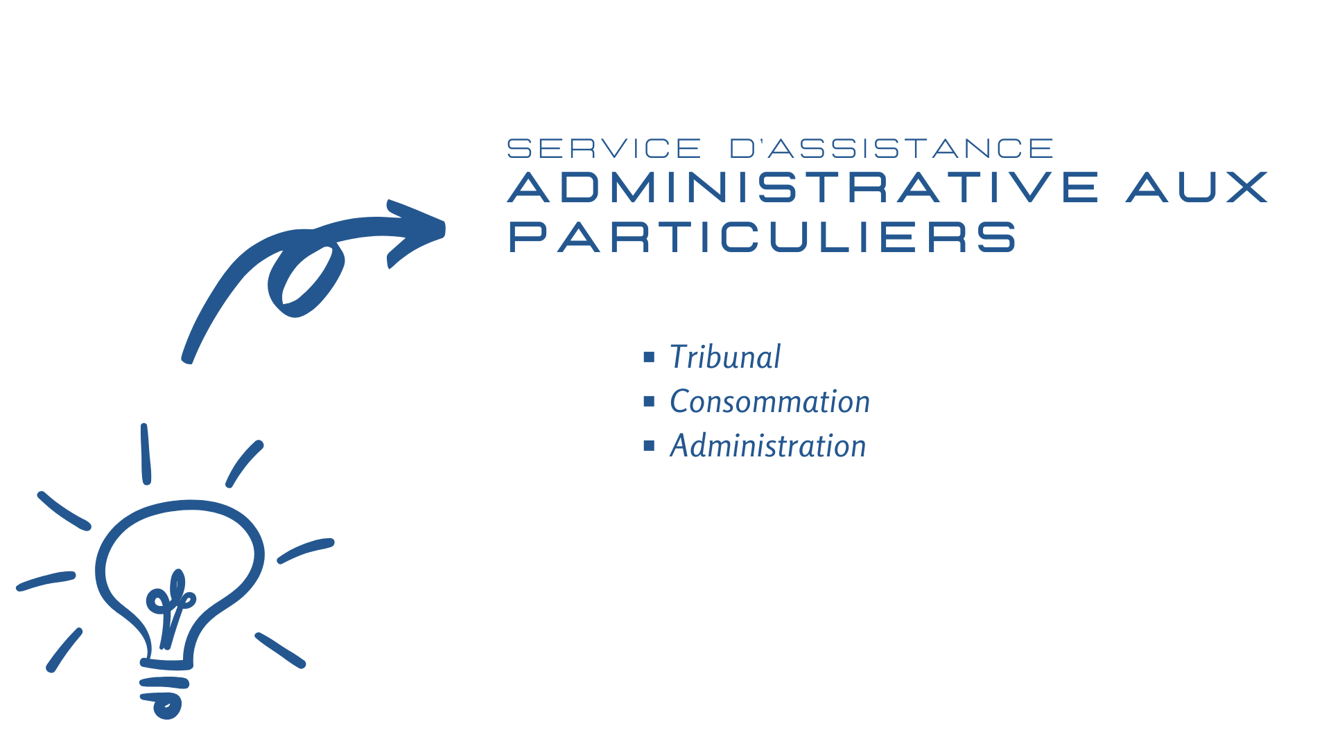 aide administrative aux particuliers